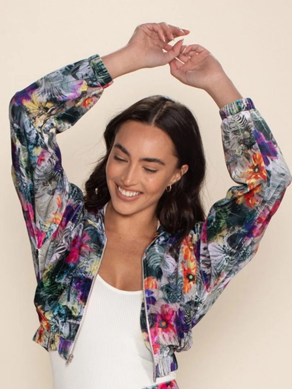 SpiritHoods Velvet Cropped Jacket